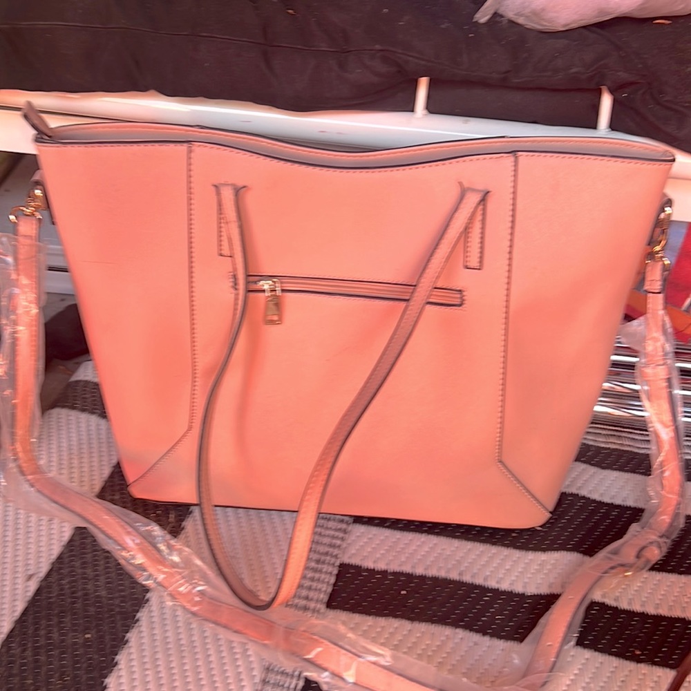 Isabelle pink tote